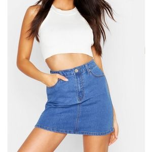 Denim skirt